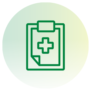 health exam clipboard icon